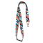 Ланъярд полноцветный Флип с карабином и замком безопасности, Мультиколор.
