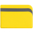 Чехол для карточек Dual, желтый