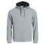 Толстовка мужская CLASSIC HOODY FULL ZIP 300, серый меланж
