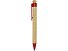 Rattan шариковая ручка из бамбука и переработанной пластмассы - Красный