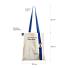 Шоппер Superbag (неокрашенный с синим)