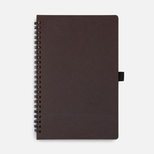 Блокнот на спирали Coffeist, коричневый