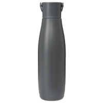 Термобутылка вакуумная герметичная Bosca, серая Термобутылка вакуумная герметичная Bosca, серая