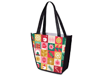 Сумка для шопинга с донной складкой и ручкой из нетканого PET материала Сумка для шопинга с донной складкой и ручкой из нетканого PET материала