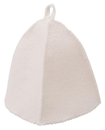 Шапка для бани и сауны Healing, белая