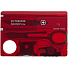 Набор инструментов SwissCard Lite, красный