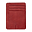 Чехол для карт Luma с 5 отделениями, красный, красный