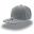 Бейсболка SNAP BACK, 6 клиньев, пластиковая застежка, серый