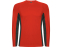 Футболка Shanghai  мужская с длинным рукавом, красный/графитовый