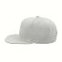 Бейсболка SNAP BACK, 6 клиньев, пластиковая застежка, белый