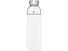 Спортивная бутылка Bodhi из стекла объемом 500 мл, белый