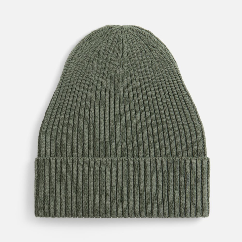 Шапка Catch Match без помпона, зеленая (полынь)