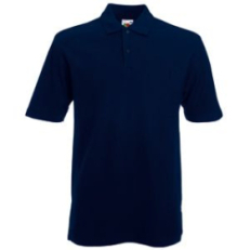 Поло мужское "Heavy Polo", глубокий темно-синий