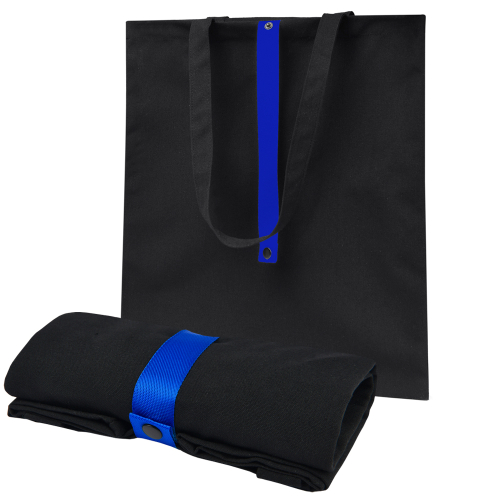 Сумка для покупок Rock’n’ROLL 260 г/м², Чёрный/синий