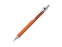 Ручка шариковая «Actuel», цвет: оранжевый, серебристый