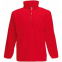 Толстовка мужская ZIP NECK MICRO 250, ярко-красный