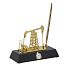 Подставка с часами "Нефтяная качалка"