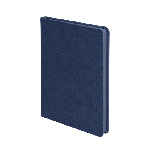 Ежедневник недатированный Softie, формат А5, в клетку, темно-синий