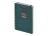 Ежедневник недатированный на гребне А5 Pragmatic, темно-зеленый