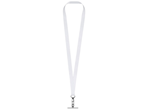 Ланъярд 2 см под сублимацию с трендовым карабином и металлическим держателем для телефона, черный