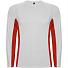 Спортивная футболка SHANGHAI L/S мужская, Белый/Красный