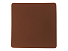 ПАТЧ КВАДРАТ soft-touch (коричневый ) 5,5 х 5,5 см
