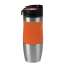 Термокружка вакуумная УДАЧА SILVER, 400 мл, оранжевый