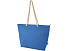 Panama пляжная эко-сумка-холодильник из переработанного материала, с ручками-шнурками 23L, ярко-синий