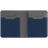 Картхолдер с отделением для купюр Dual, синий
