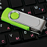 USB flash-карта "Dropex" (8Гб), белый, серебристый