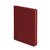 Ежедневник недатированный Softie, формат А5, в клетку, бордовый Ежедневник недатированный Softie, формат А5, в клетку, бордовый