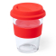 Стакан DURNOX с силиконовой крышкой, красный