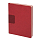Бизнес-блокнот TWEEDI,формат B6+, в линейку, красный