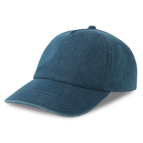 Бейсболка IRAYA, 5 клиньев, металлическая застежка, синий
