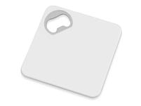 Подставка с открывалкой для кружки «Liso», цвет: черный, белый