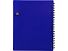Блокнот Контакт с ручкой, синий