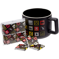 Набор с горьким шоколадом Industry, нефть и газ