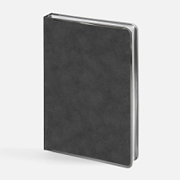Ежедневник Metal Frame на заказ, датированный, темно-серый