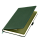 Ежедневник Alpha недатированный, зеленый/оливковый