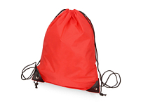 Рюкзак-мешок на шнуровке Reviver из переработанного пластика, красный Рюкзак-мешок на шнуровке Reviver из переработанного пластика, красный