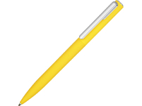 Ручка шариковая пластиковая Bon с покрытием soft touch, желтый Ручка шариковая пластиковая Bon с покрытием soft touch, желтый