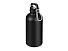 Матовая спортивная бутылка Hip S с карабином и объемом 400 мл, черный