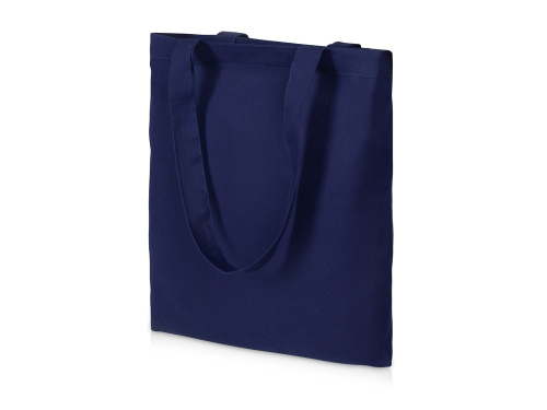 Сумка Element из хлопка для покупок, 180 г, темно-синий