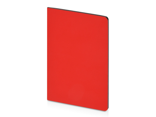 Бизнес-тетрадь А5 Pragmatic Contrast, 40 листов в клетку, красный с темно-серым срезом