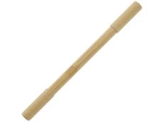 Samambu бамбуковая двойная ручка, синие чернила - Натуральный