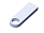 USB 3.0-флешка на 128 Гб с мини чипом и круглым отверстием, белый