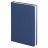 Ежедневник City Soft Touch Latte А5, Тёмно-синий