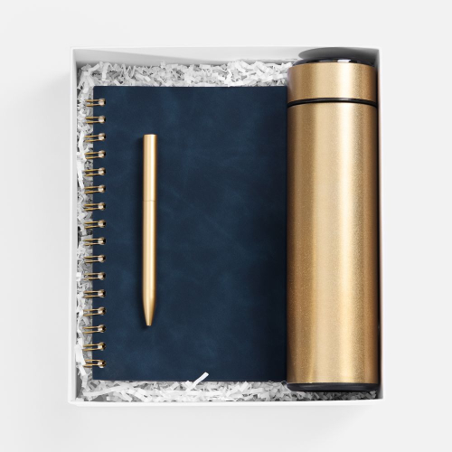 Набор Spiral Gold, синий