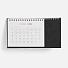 Календарь настольный Brand, черный