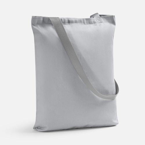 Шопер B4, серый с серыми ручками